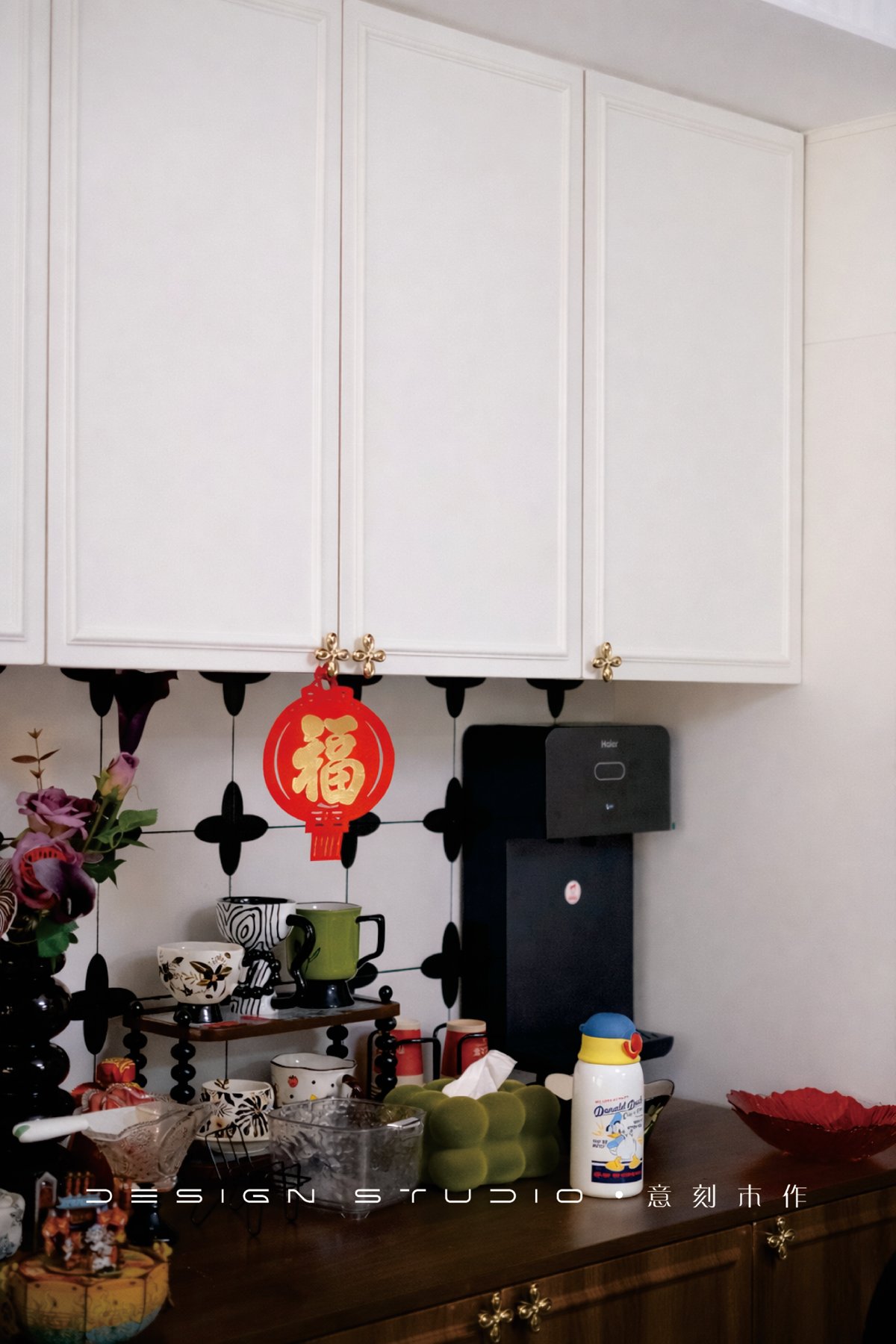 广安 · 吾悦公馆 · 咖啡设备与餐边柜|实景照片